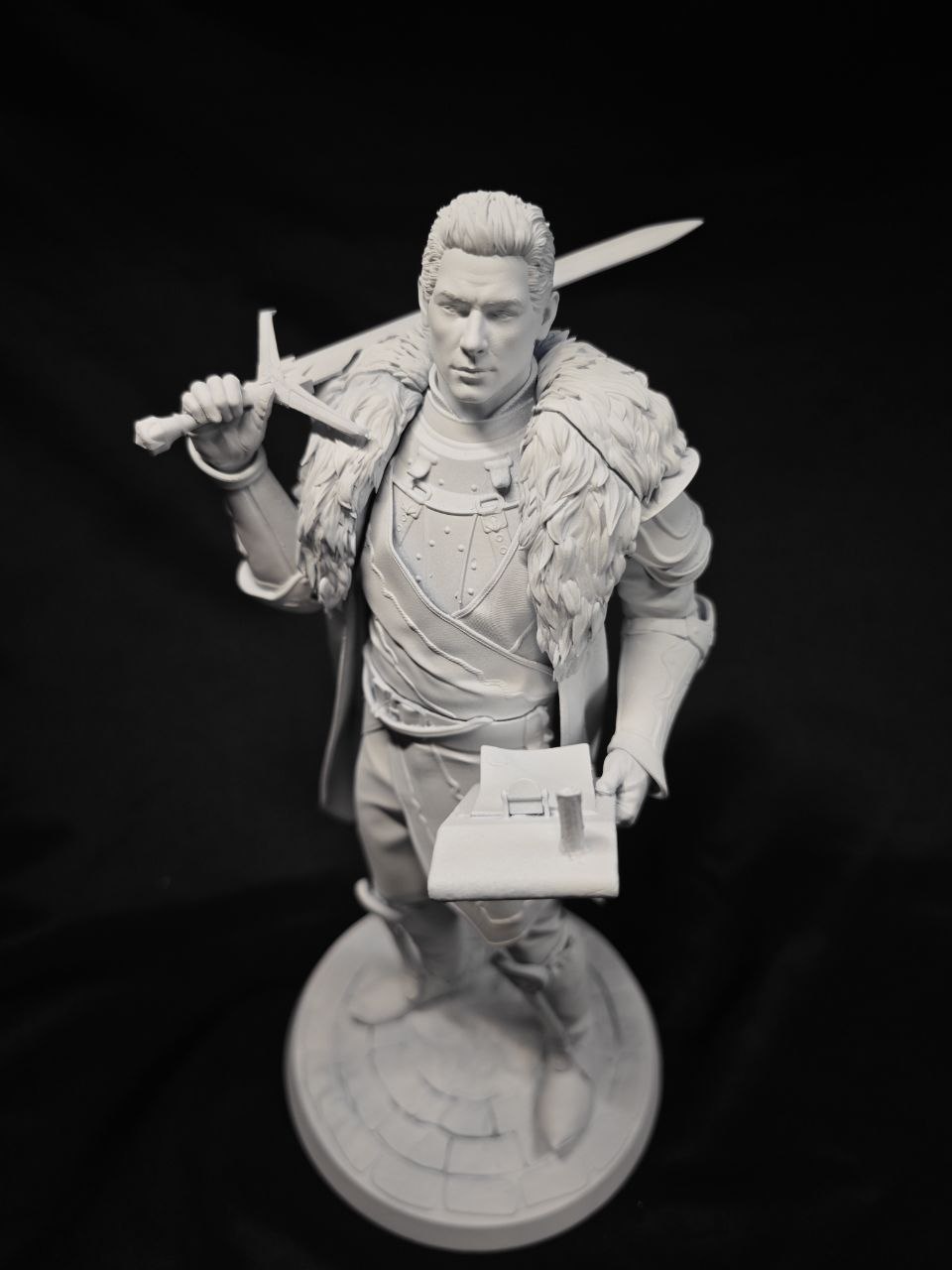 3D фигурка храмовника Каллена Резерфорда (Cullen Rutherford) из Dragon Age, ручная роспись