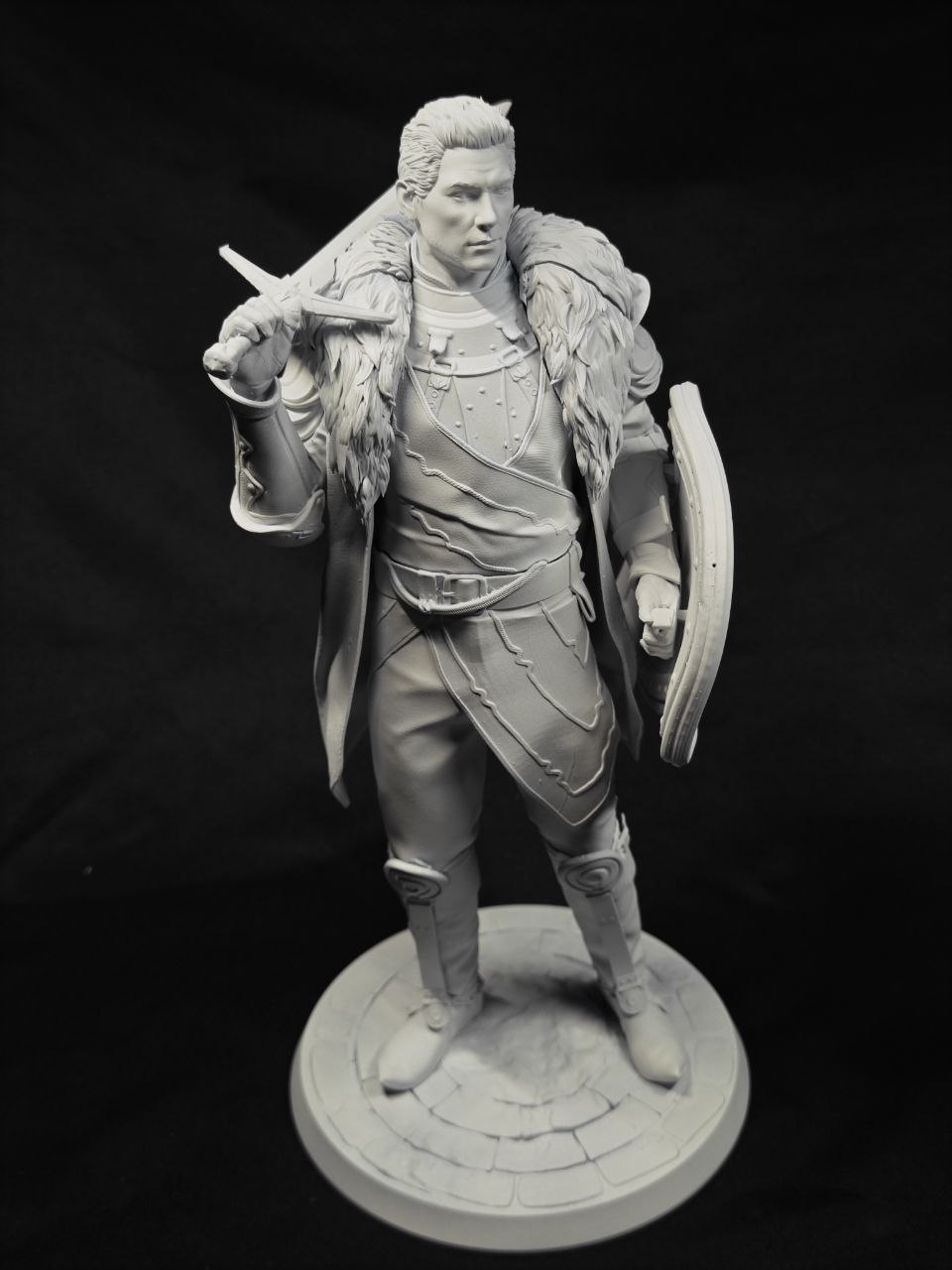 3D фигурка храмовника Каллена Резерфорда (Cullen Rutherford) из Dragon Age, ручная роспись