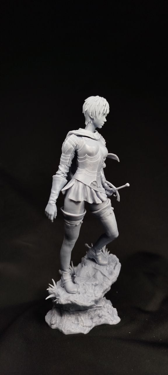 3D статуэтка Каски (Casca) из аниме Берсерк (Berserk), напечатанная на 3D принтере и покрашенная