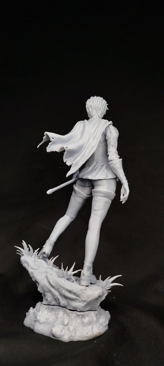 3D статуэтка Каски (Casca) из аниме Берсерк (Berserk), напечатанная на 3D принтере и покрашенная