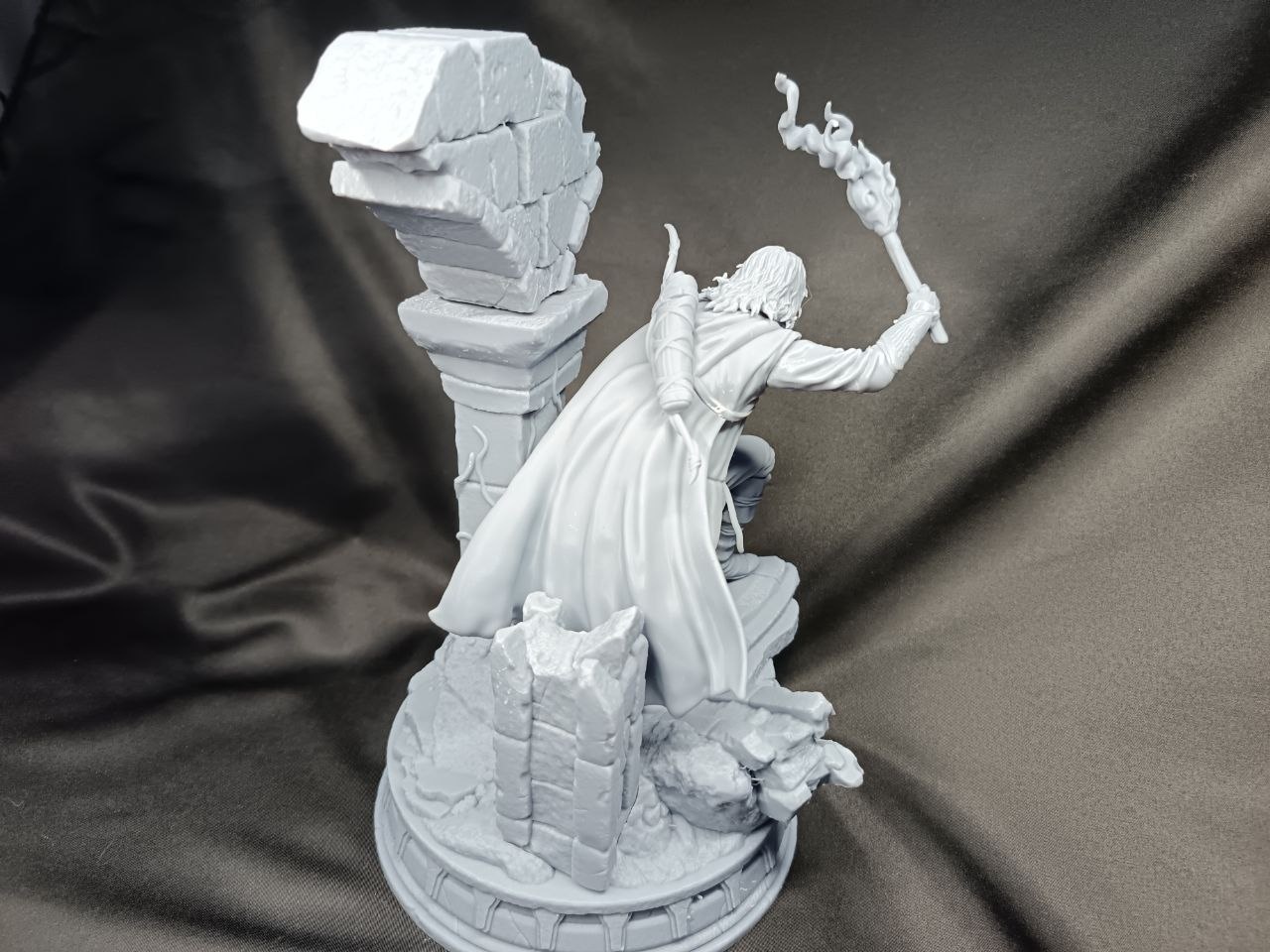 3D фигурка Арагорна (Aragorn) в образе Следопыта из Властелина Колец, ручная покраска