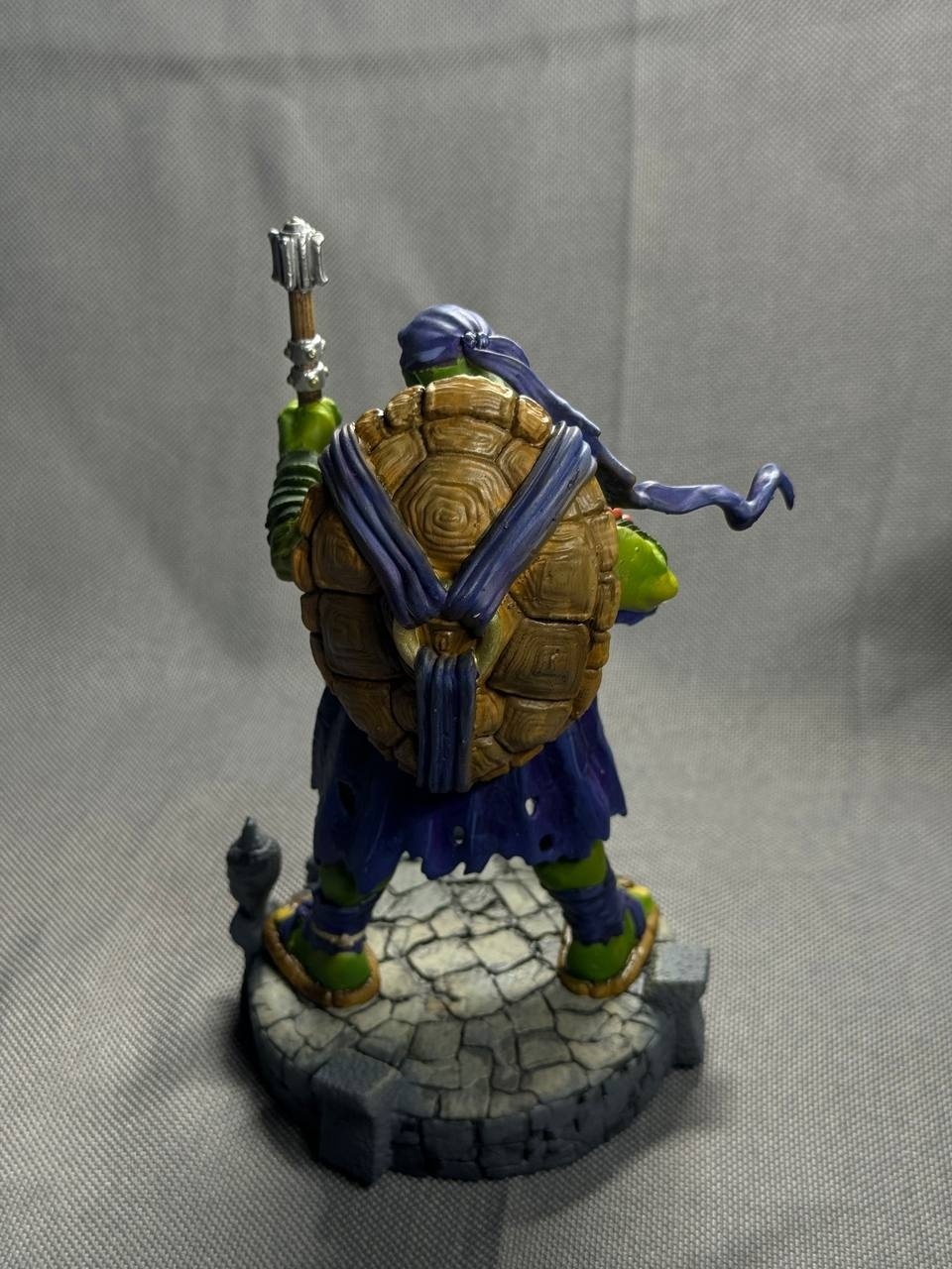 3D фигурка Леонардо (Leonardo) с катанами из Черепашек-ниндзя, ручная покраска