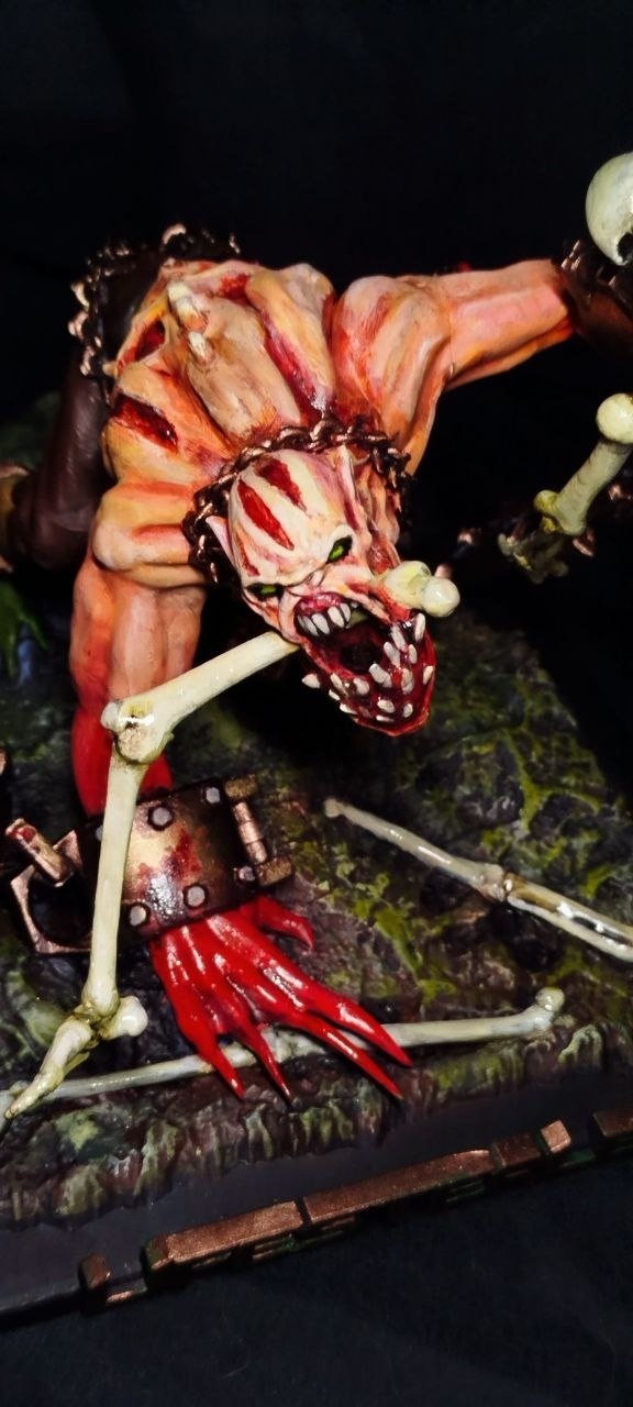 Кастомная 3D фигурка Lifestealer (Найкс/Гуля) из Dota 2, ручная покраска миниатюры