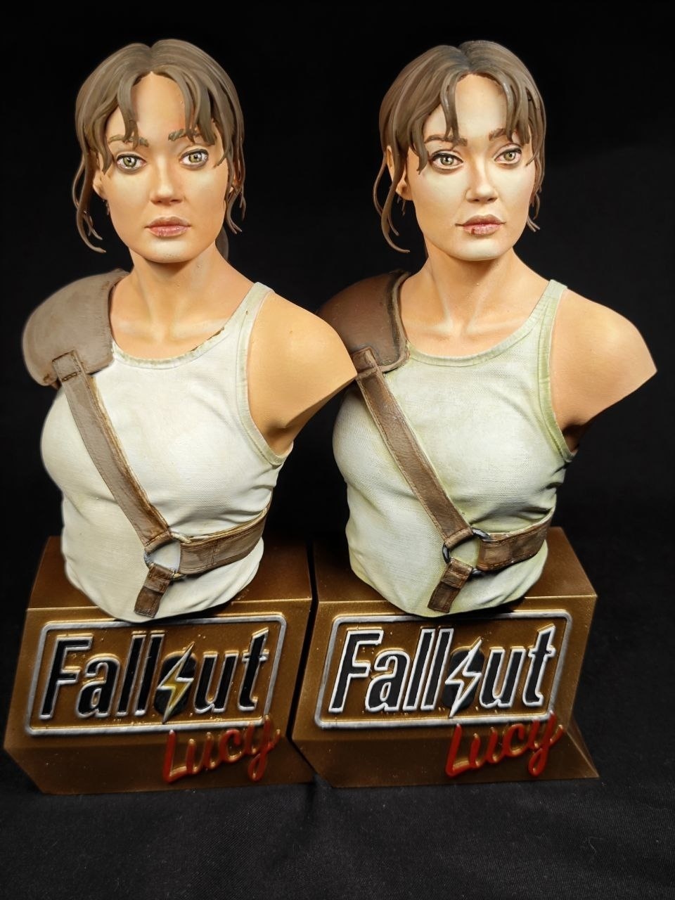 Кастомная 3D фигурка Люси (Lucy) из сериала Fallout (Фоллаут), ручная работа и покраска