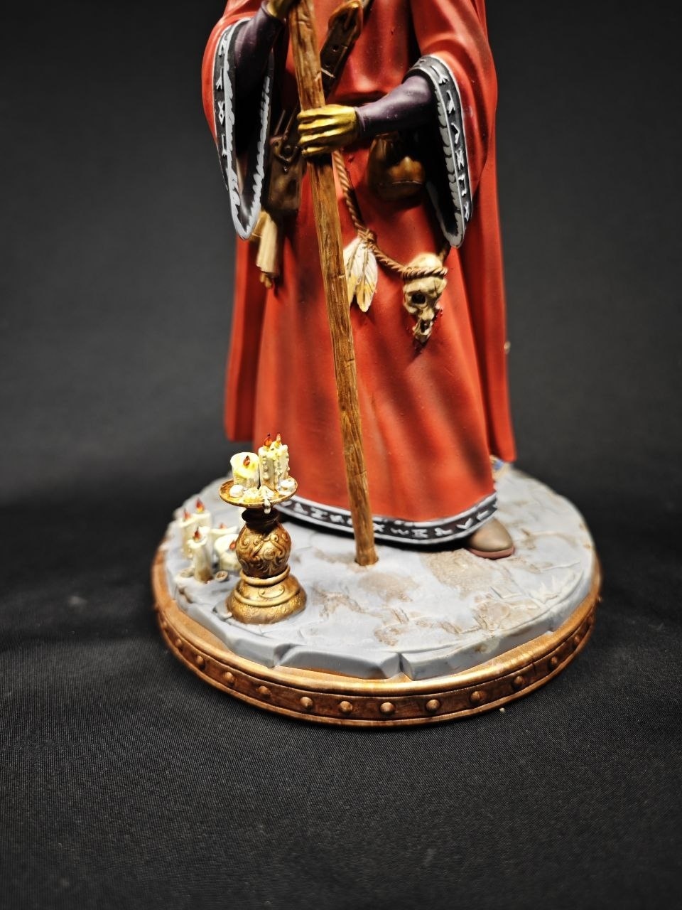 3D статуэтка мага Рейстлина Маджере (Raistlin Majere) из Саги о Копье (Dragonlance), ручная работа