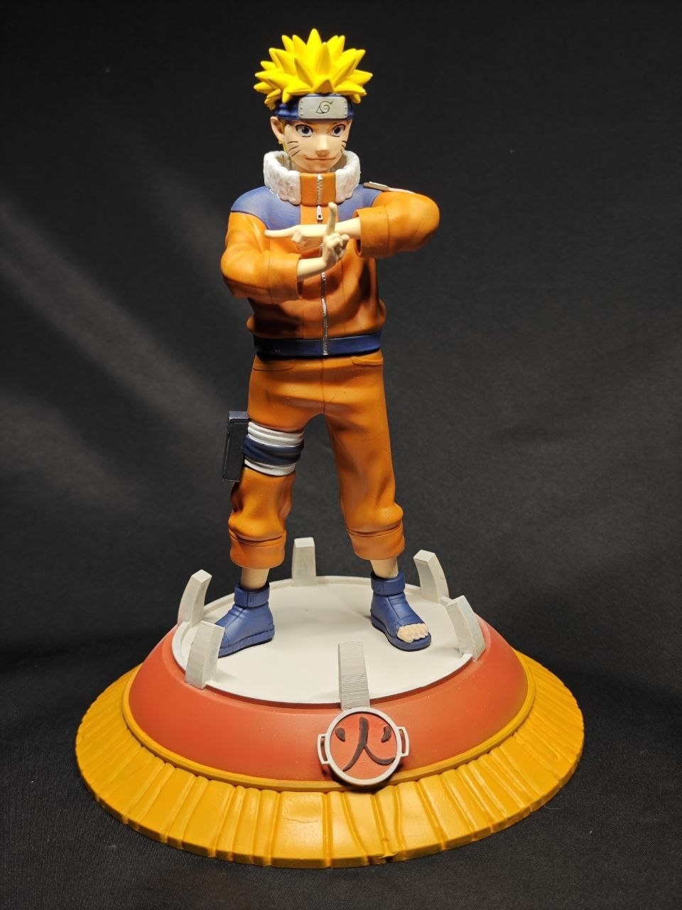 3D статуэтка Наруто Узумаки (Naruto), ручная работа, грунтовка и покраска