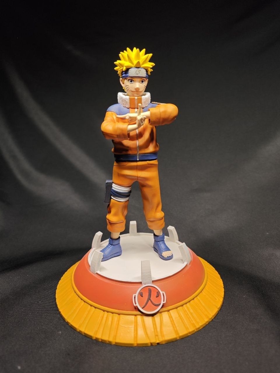 3D статуэтка Наруто Узумаки (Naruto), ручная работа, грунтовка и покраска