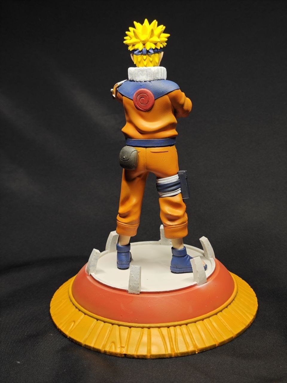 3D статуэтка Наруто Узумаки (Naruto), ручная работа, грунтовка и покраска