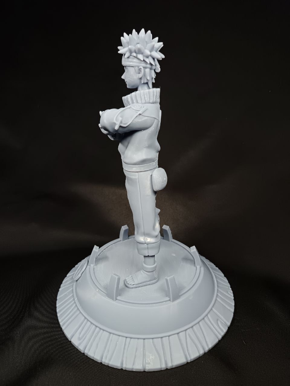 3D статуэтка Наруто Узумаки (Naruto), ручная работа, грунтовка и покраска