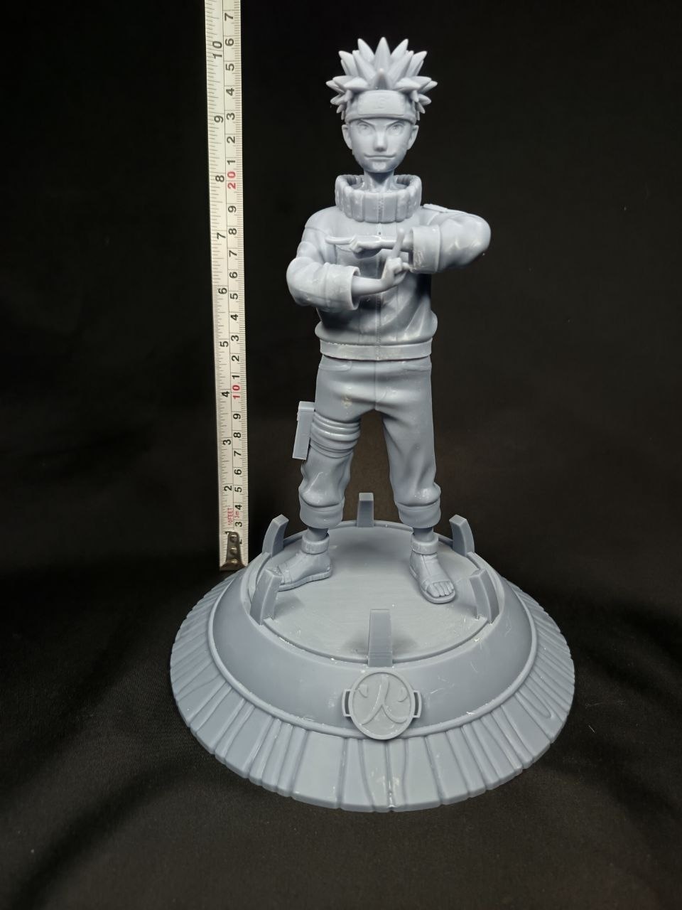 3D статуэтка Наруто Узумаки (Naruto), ручная работа, грунтовка и покраска