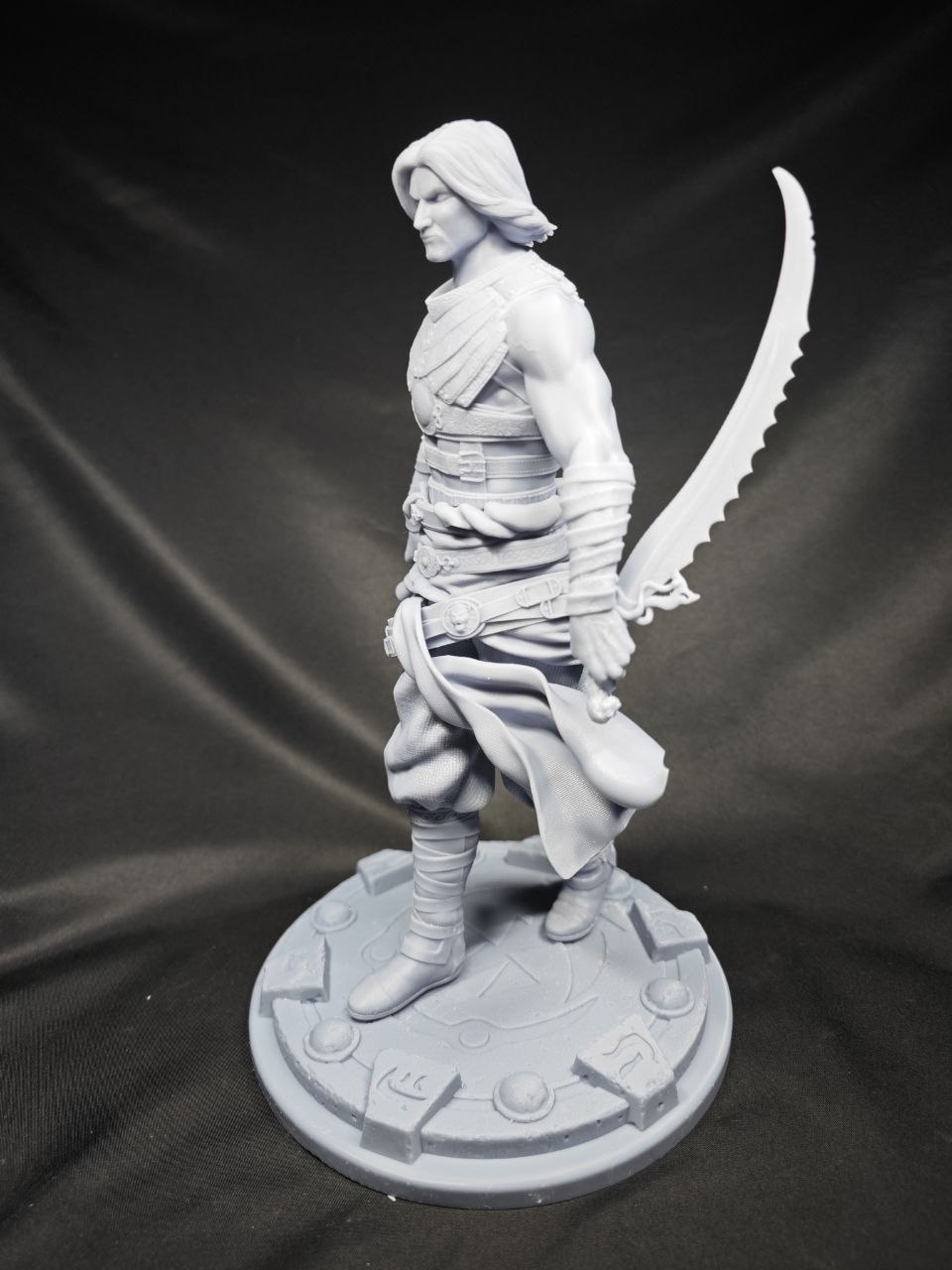 3D статуэтка Принца Персии (Prince of Persia: Warrior Within), ручная покраска и грунтовка