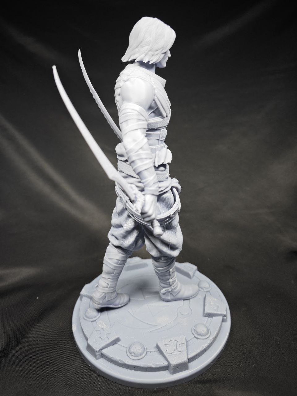 3D статуэтка Принца Персии (Prince of Persia: Warrior Within), ручная покраска и грунтовка