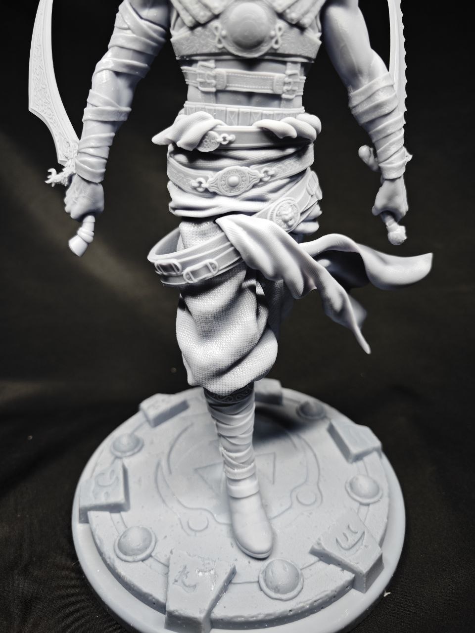 3D статуэтка Принца Персии (Prince of Persia: Warrior Within), ручная покраска и грунтовка