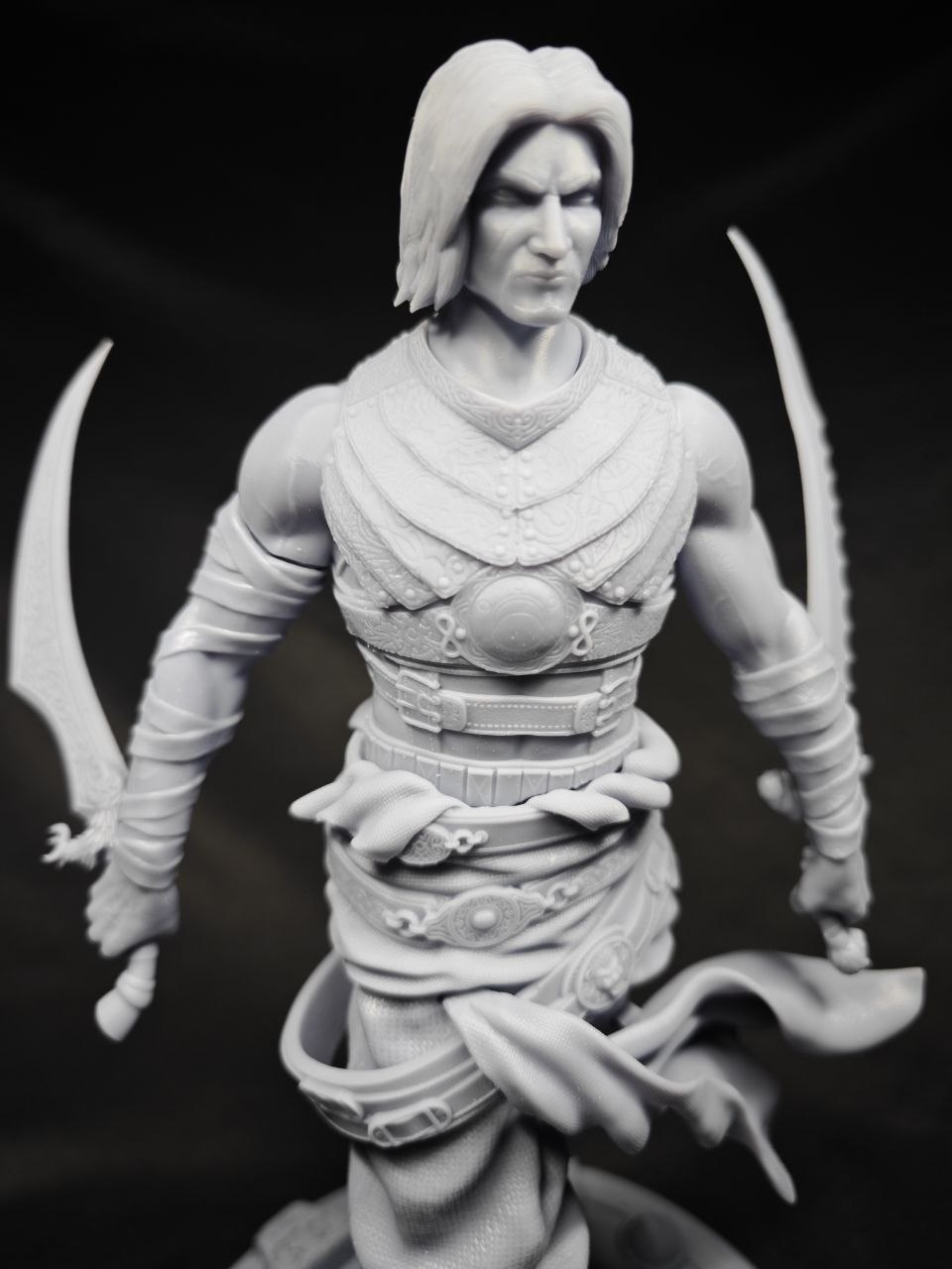 3D статуэтка Принца Персии (Prince of Persia: Warrior Within), ручная покраска и грунтовка