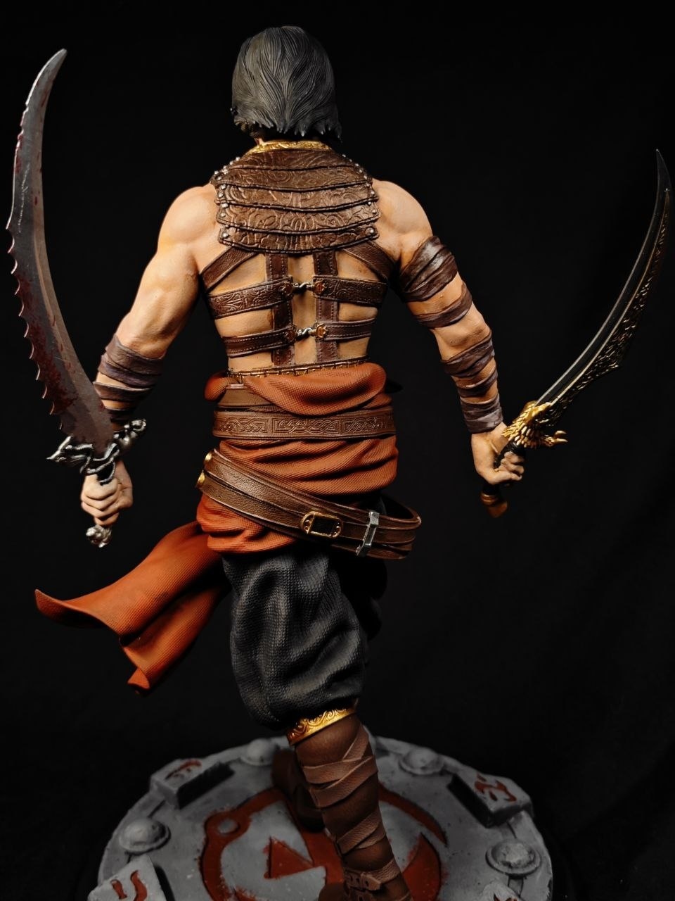 3D статуэтка Принца Персии (Prince of Persia: Warrior Within), ручная покраска и грунтовка