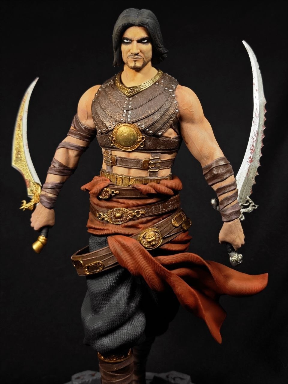 3D статуэтка Принца Персии (Prince of Persia: Warrior Within), ручная покраска и грунтовка