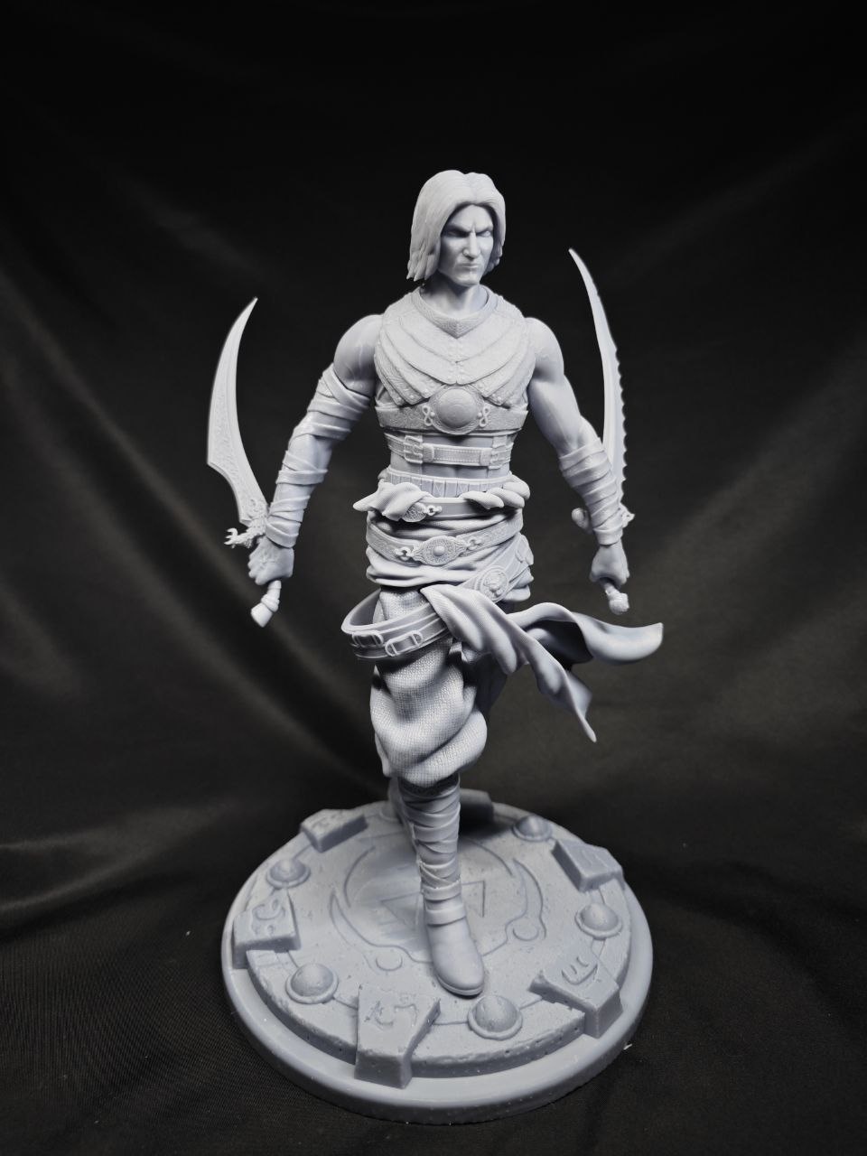 3D статуэтка Принца Персии (Prince of Persia: Warrior Within), ручная покраска и грунтовка