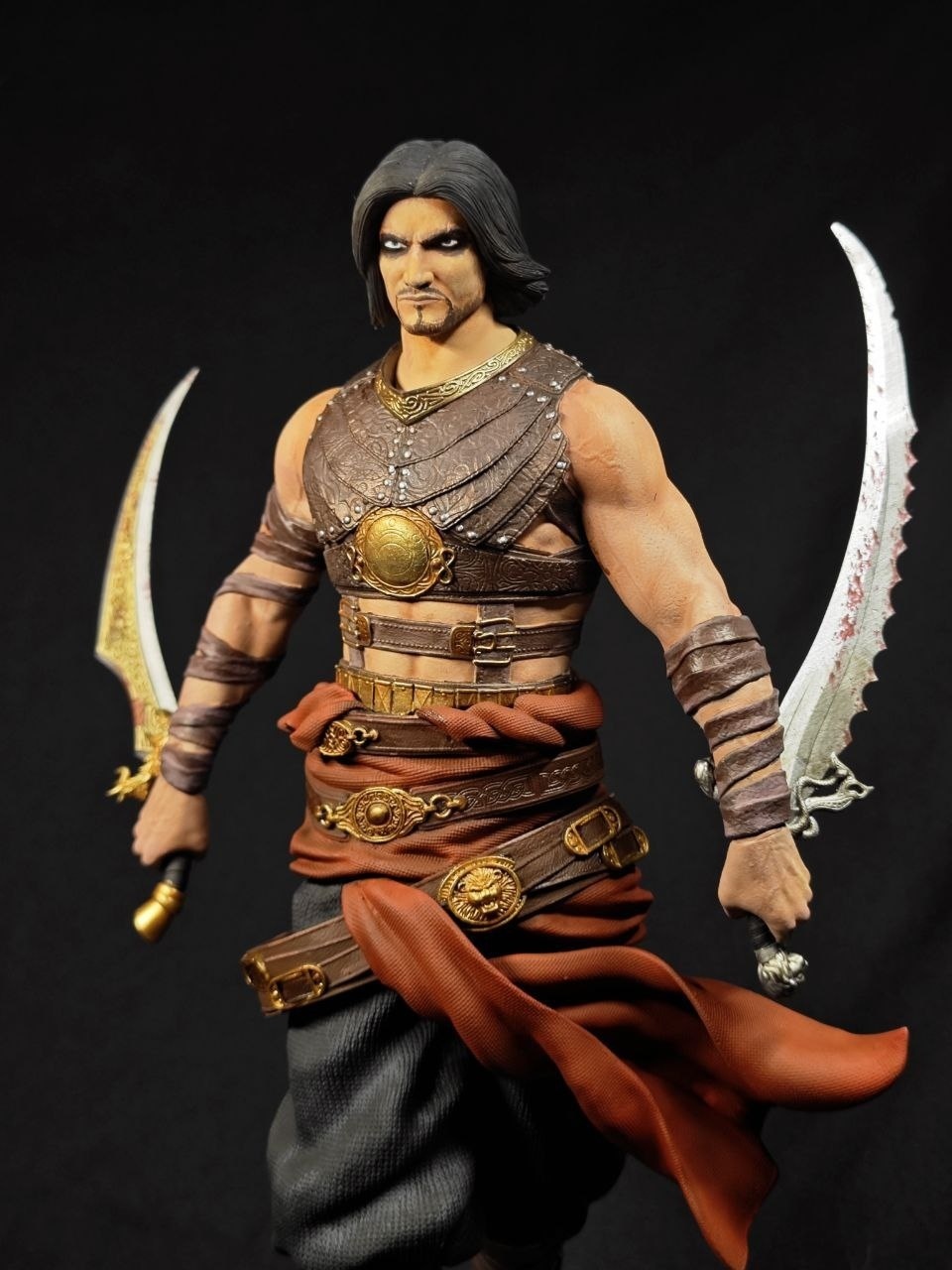 3D статуэтка Принца Персии (Prince of Persia: Warrior Within), ручная покраска и грунтовка