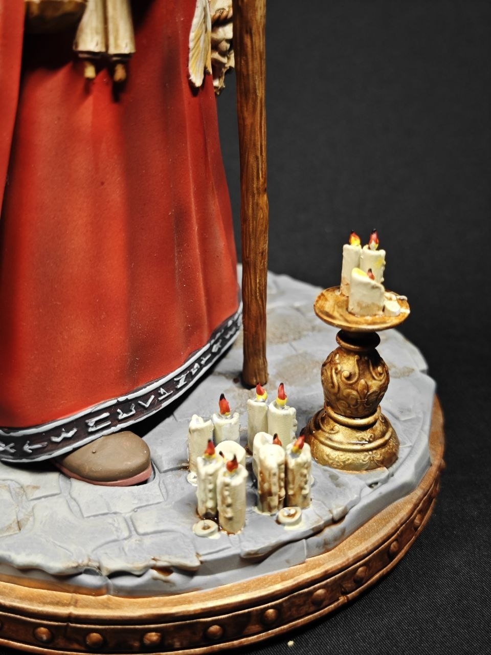 3D статуэтка мага Рейстлина Маджере (Raistlin Majere) из Саги о Копье (Dragonlance), ручная работа