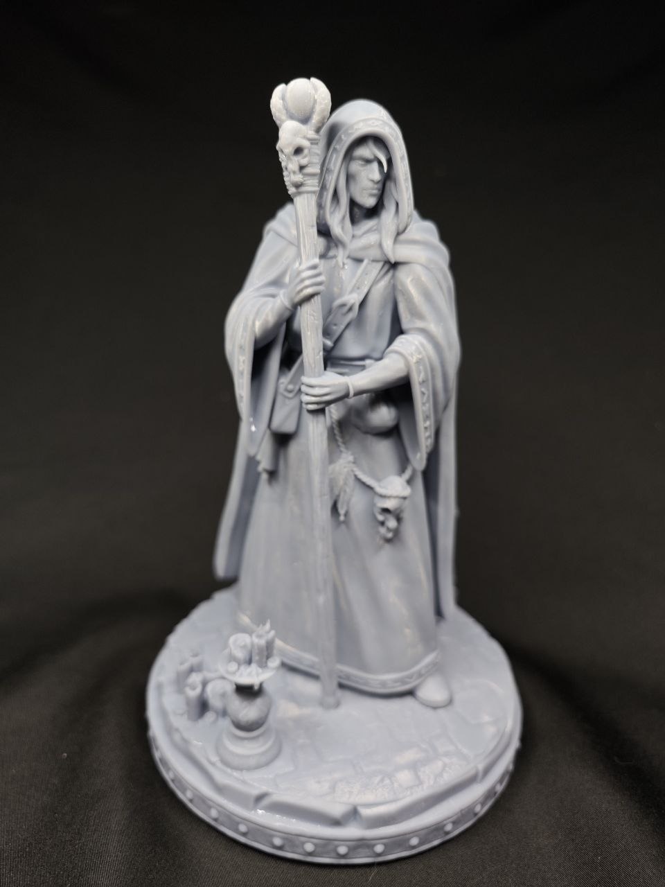 3D статуэтка мага Рейстлина Маджере (Raistlin Majere) из Саги о Копье (Dragonlance), ручная работа