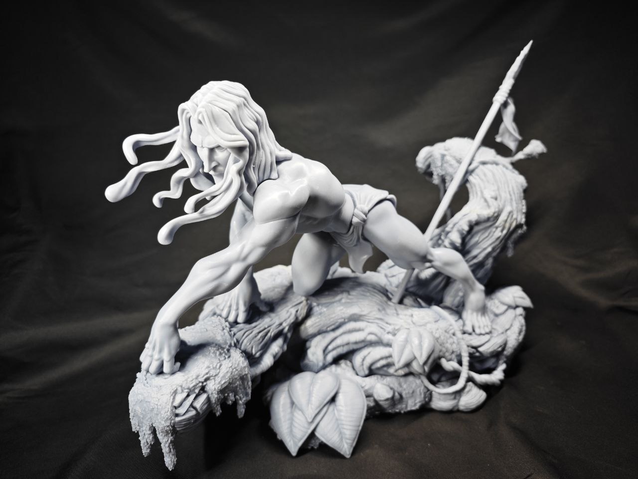 3D фигурка Тарзана (Tarzan) из мультфильма Disney, напечатанная и покрашенная вручную