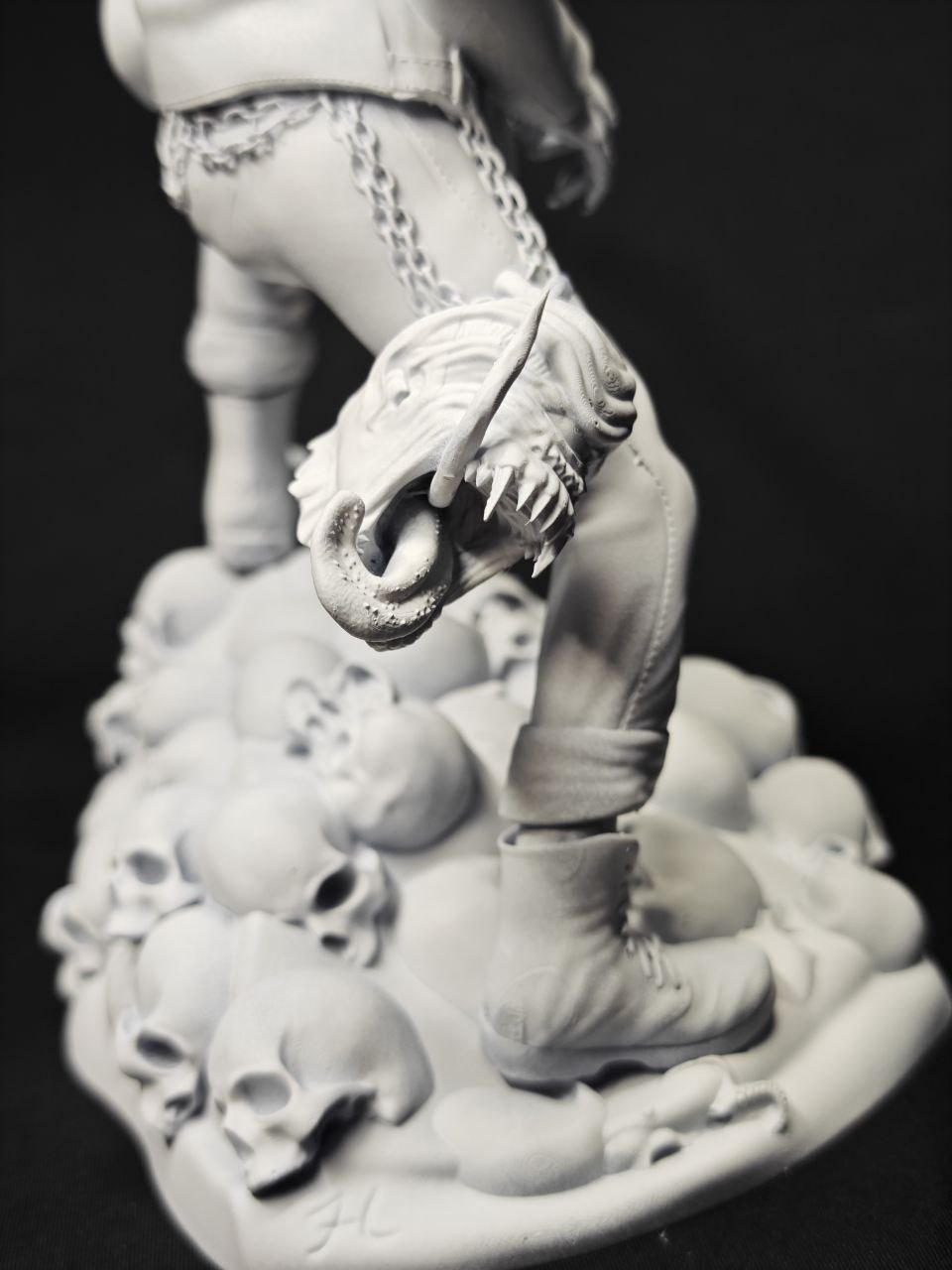 астомная 3D фигурка Эдди (Eddie the Head) — талисмана группы Iron Maiden, ручная покраска