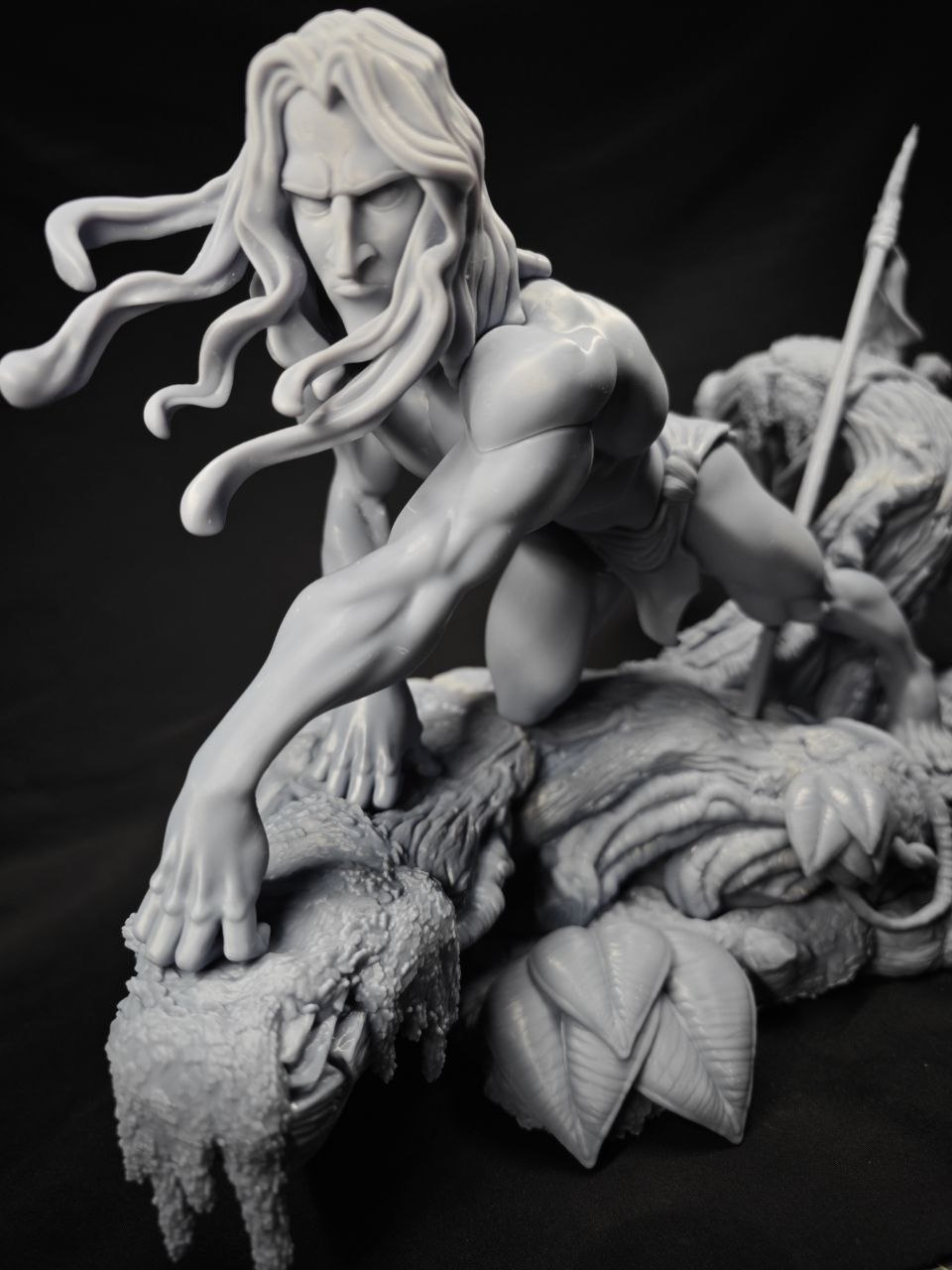 3D фигурка Тарзана (Tarzan) из мультфильма Disney, напечатанная и покрашенная вручную