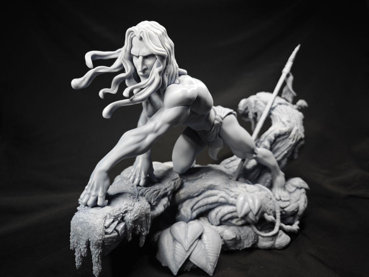 3D фигурка Тарзана (Tarzan) из мультфильма Disney, напечатанная и покрашенная вручную