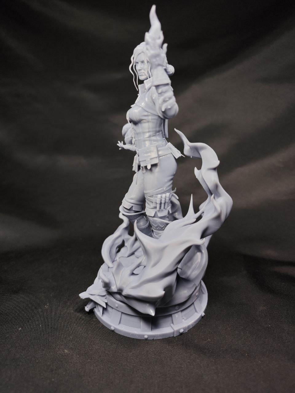 Кастомная 3D фигурка Трисс Меригольд (Triss Merigold) из игры Ведьмак (The Witcher), ручная покраска