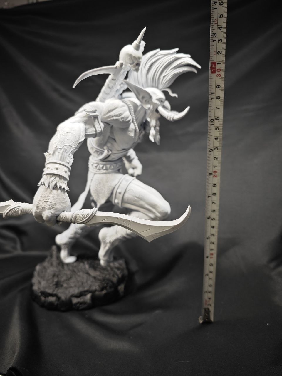 3D фигурка Вол'джина (Vol'jin) из World of Warcraft (WoW), детализированная ручная покраска