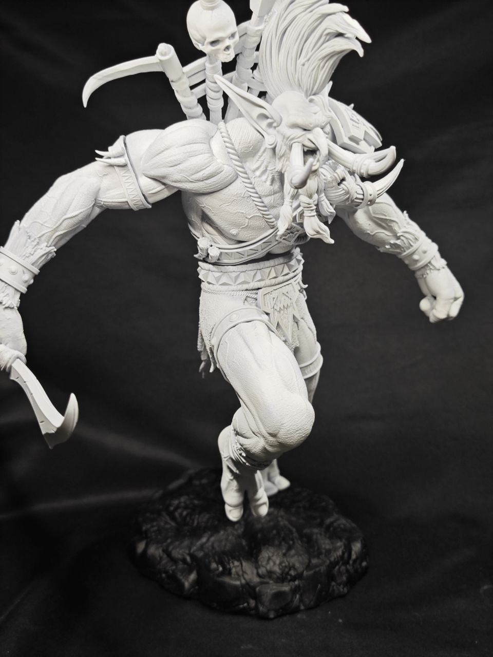 3D фигурка Вол'джина (Vol'jin) из World of Warcraft (WoW), детализированная ручная покраска