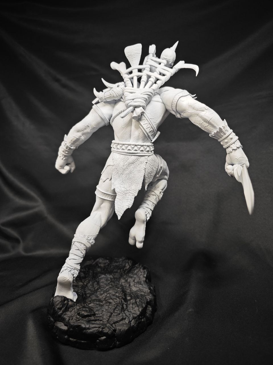 3D фигурка Вол'джина (Vol'jin) из World of Warcraft (WoW), детализированная ручная покраска