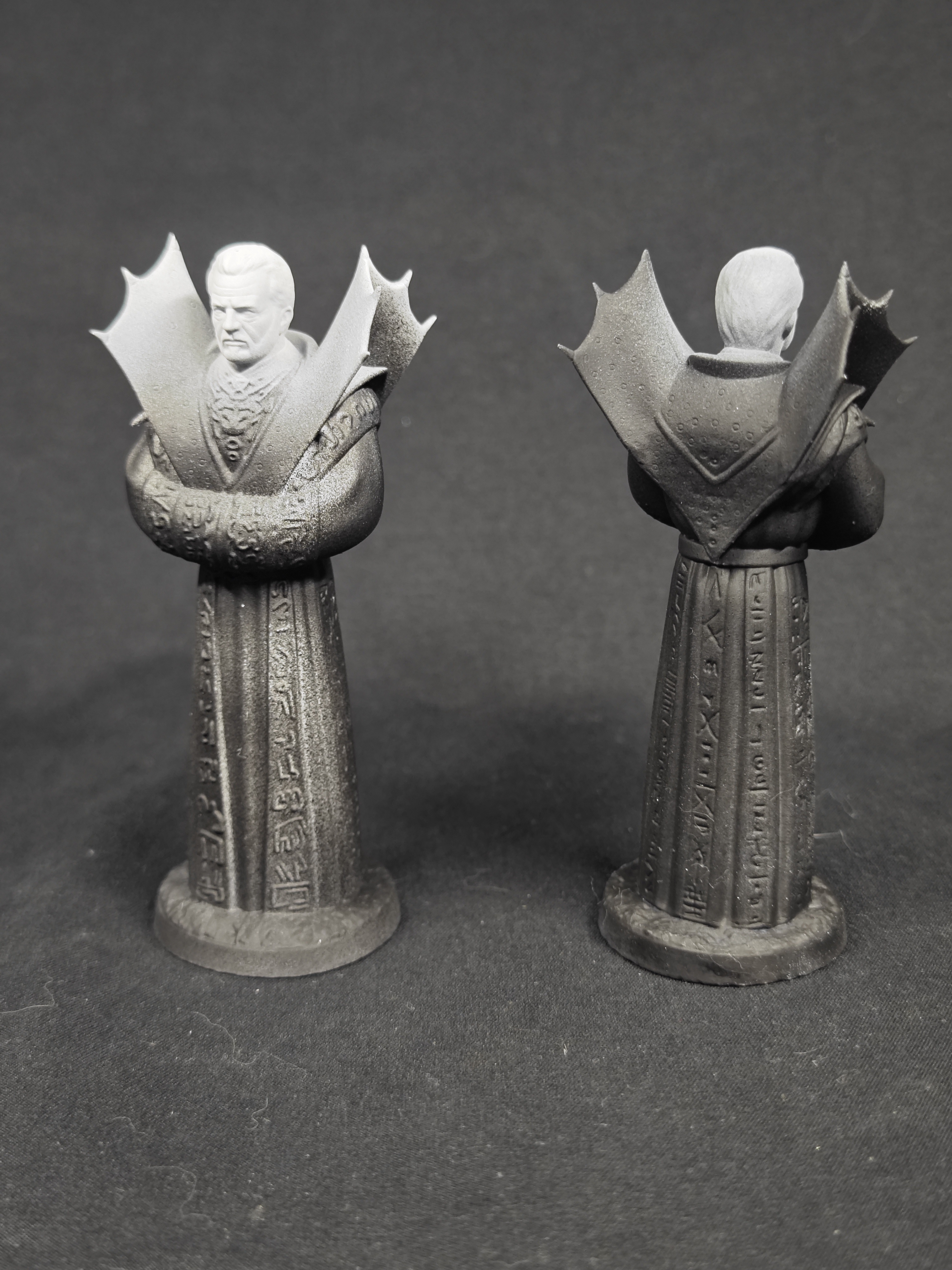 Статуэтка некроманта Ксардаса (Xardas) из игры Готика (Gothic), 3D печать и ручная роспись